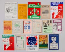 A nice collection of Scottish domestic and international match programmes from 1950s