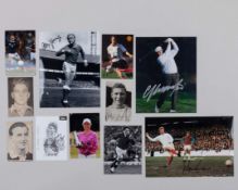 A collection of Scottish Sportsmen and Women autographs&nbsp;