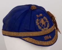 James Reid blue Scotland v. Wales International debut cap, 1914