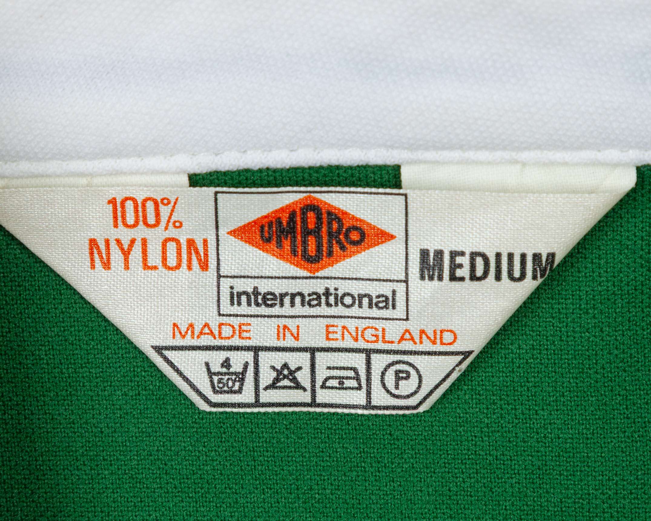 Green and white Celtic v. Rangers 1978 League Cup tracksuit top - Image 4 of 4