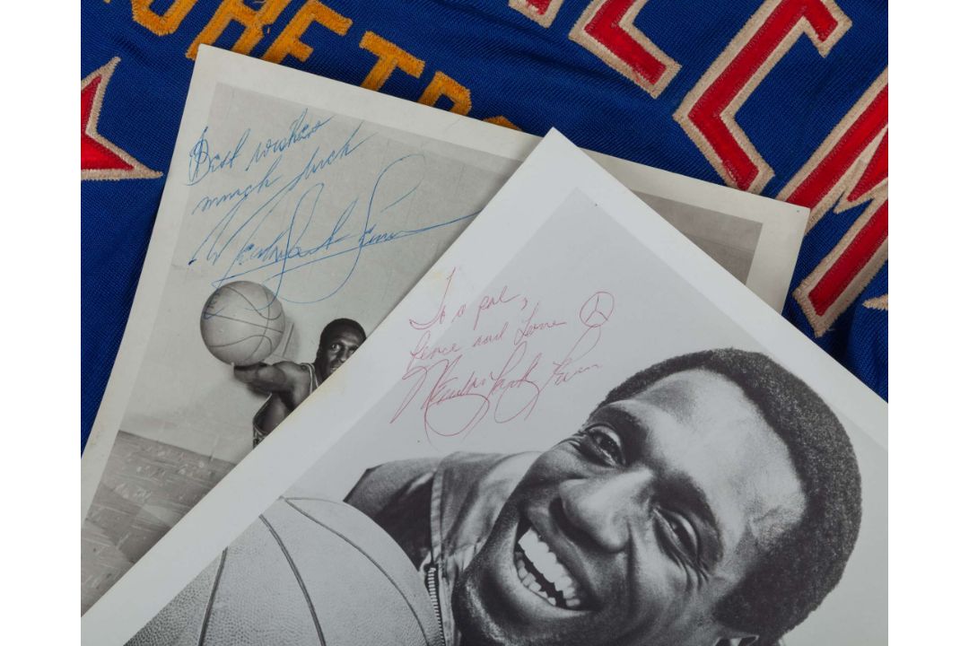 Meadowlark Lemon rare No.36 match worn Harlem Globetrotters jersey - Image 6 of 7