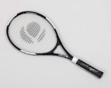 Andy Murray autographed black and white Artengo TR100 racket