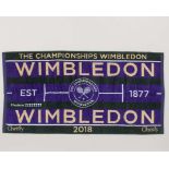 Limited edition Roger Federer 2018 embroidered towel