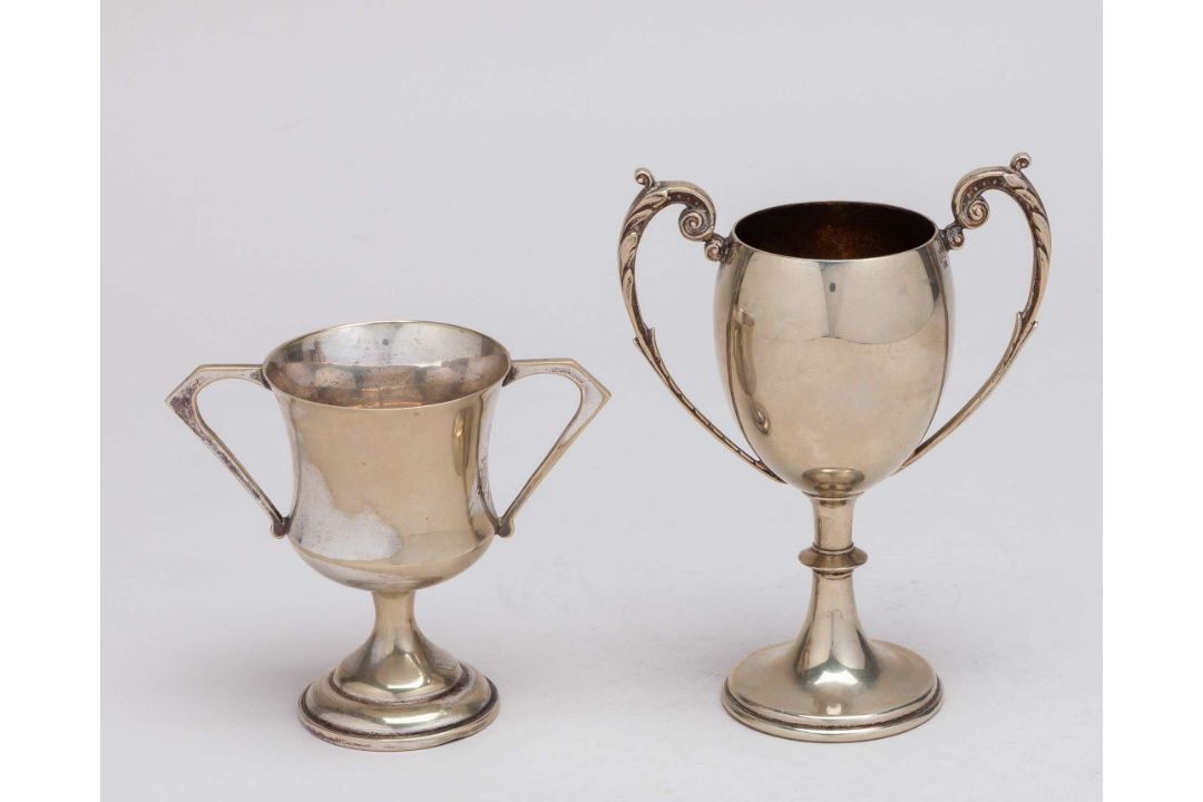 An EPNS W.L.T.C Mens Open Doubles trophy, 1937 - Image 2 of 9