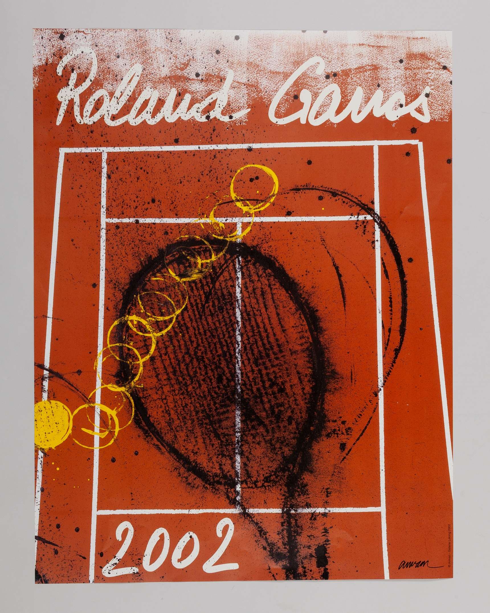 A Collection of original&nbsp;Wimbledon and Roland Garros tennis posters - Image 7 of 11