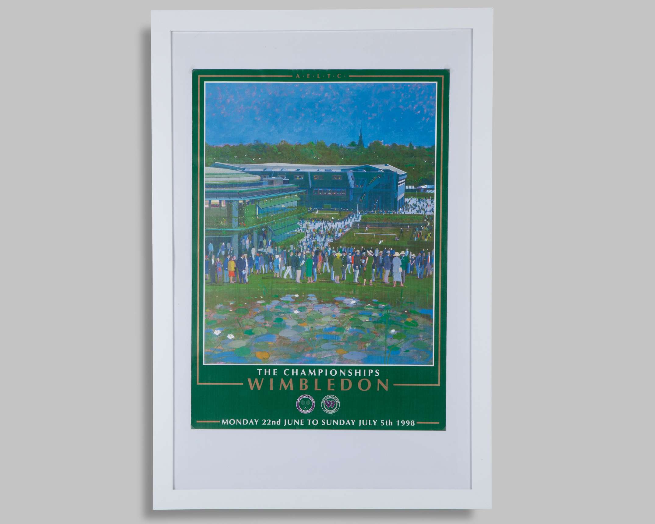 A Collection of original&nbsp;Wimbledon and Roland Garros tennis posters - Image 11 of 11