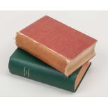 A hard-bound volume of Lawn Tennis and Badminton magazines dating from 1907-08