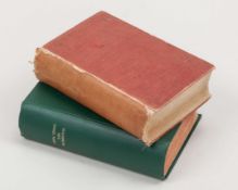 A hard-bound volume of Lawn Tennis and Badminton magazines dating from 1907-08