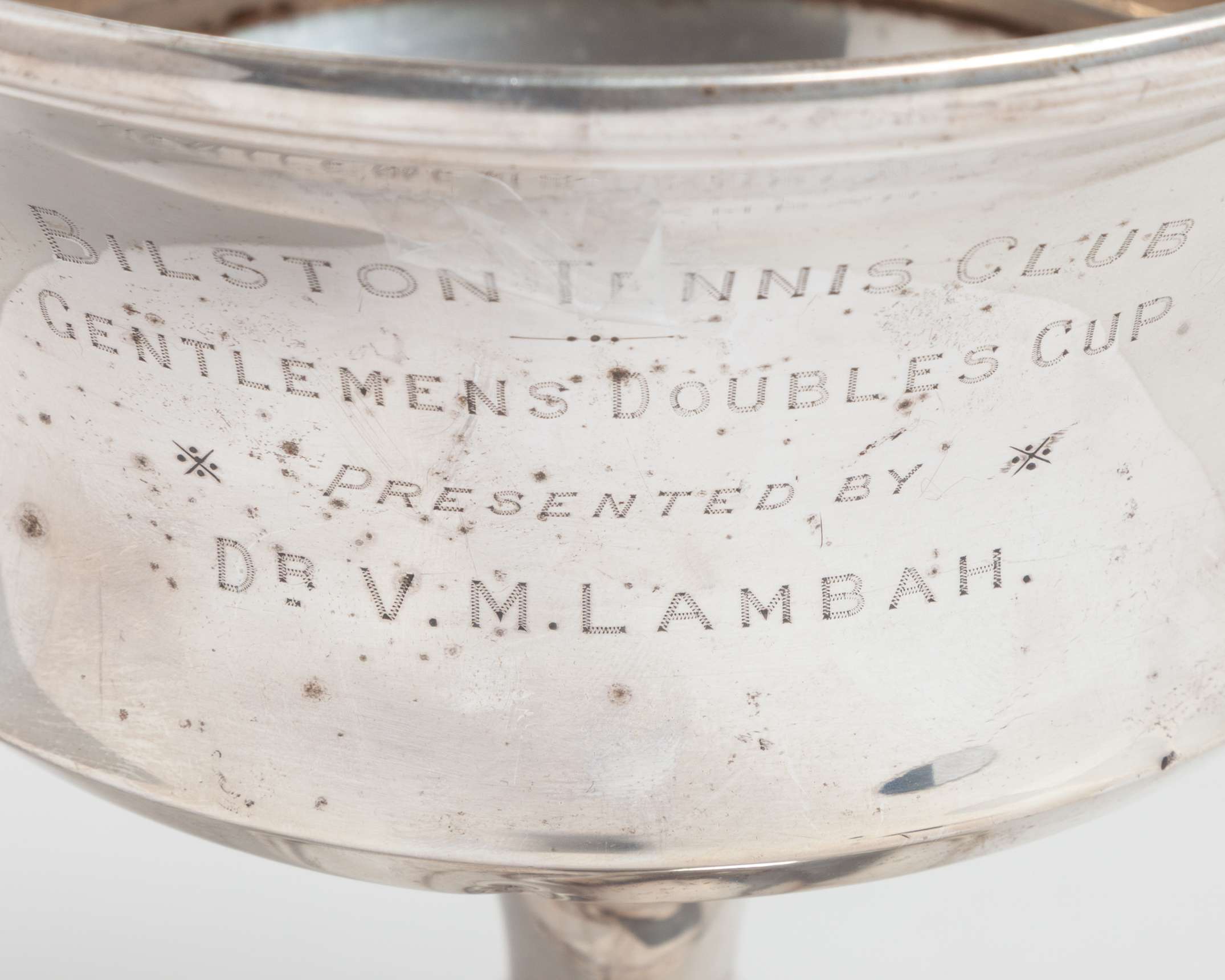 A Bilston Lawn Tennis Club archive of twin presentation boards - Image 4 of 15