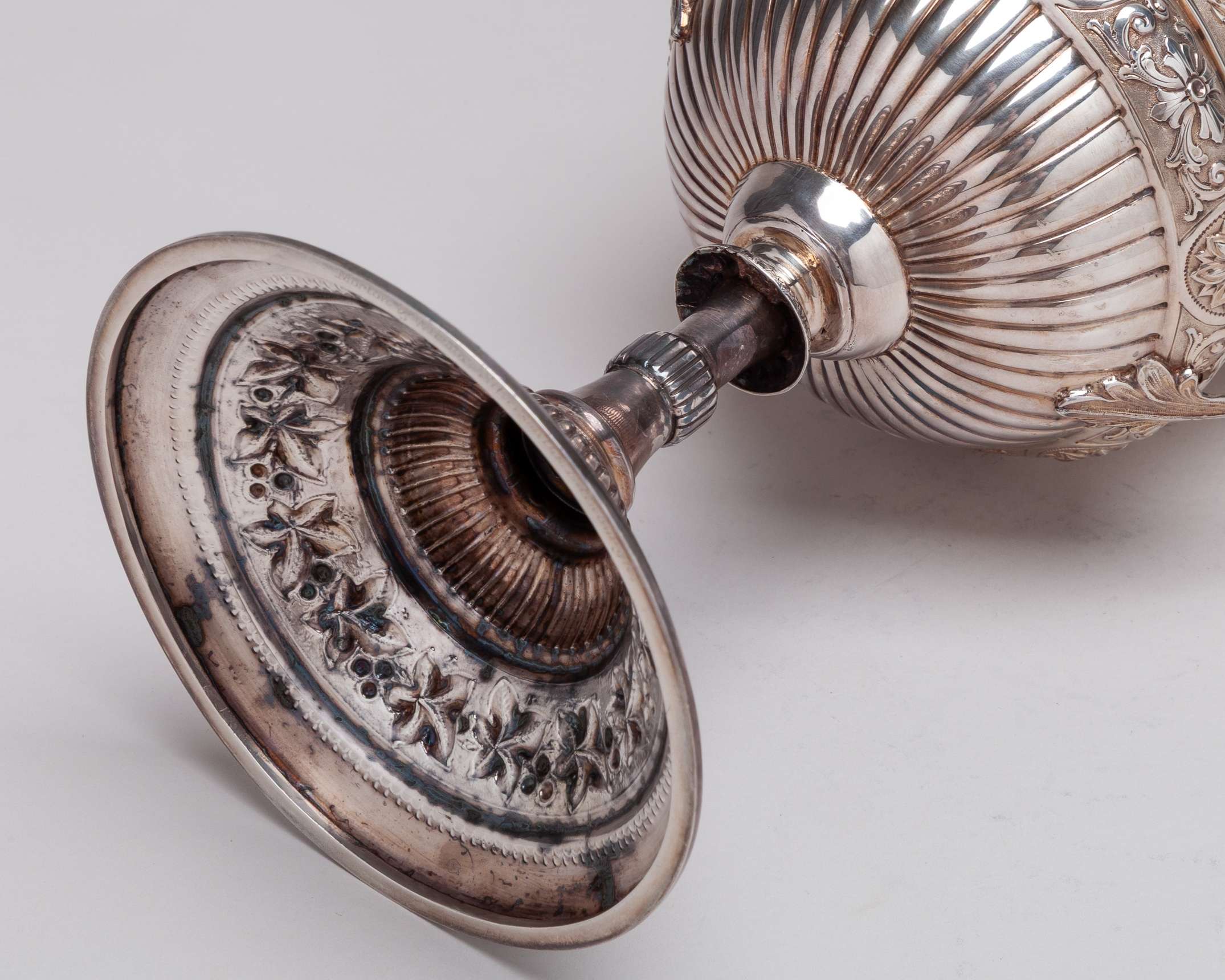 Silver Whitehouse Challenge Cup Gentleman's Singles, twin-Handled Tennis Trophy - Image 8 of 8