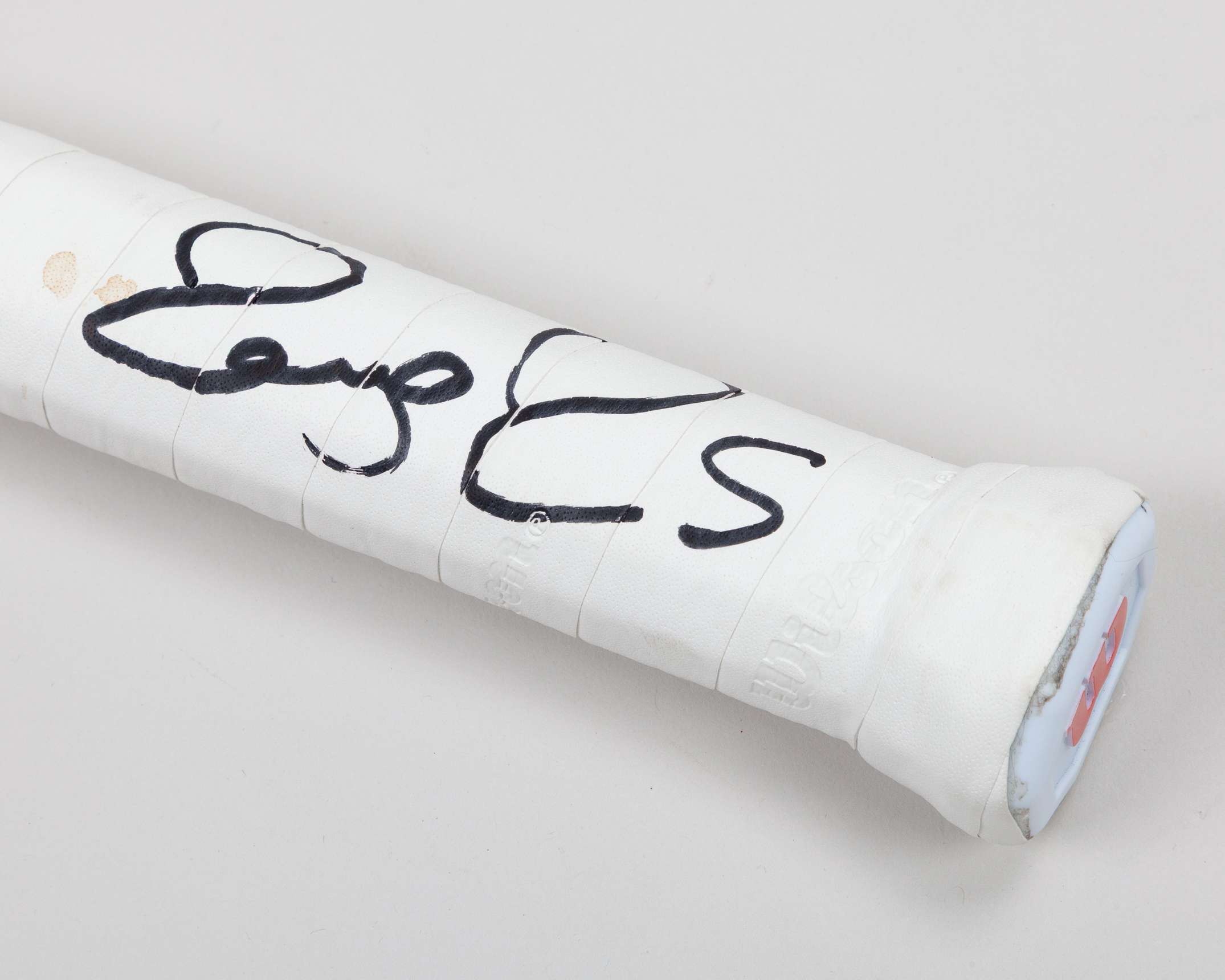 Roger Federer autographed black, red and white Wilson Federer Tour 110 racket - Image 3 of 4