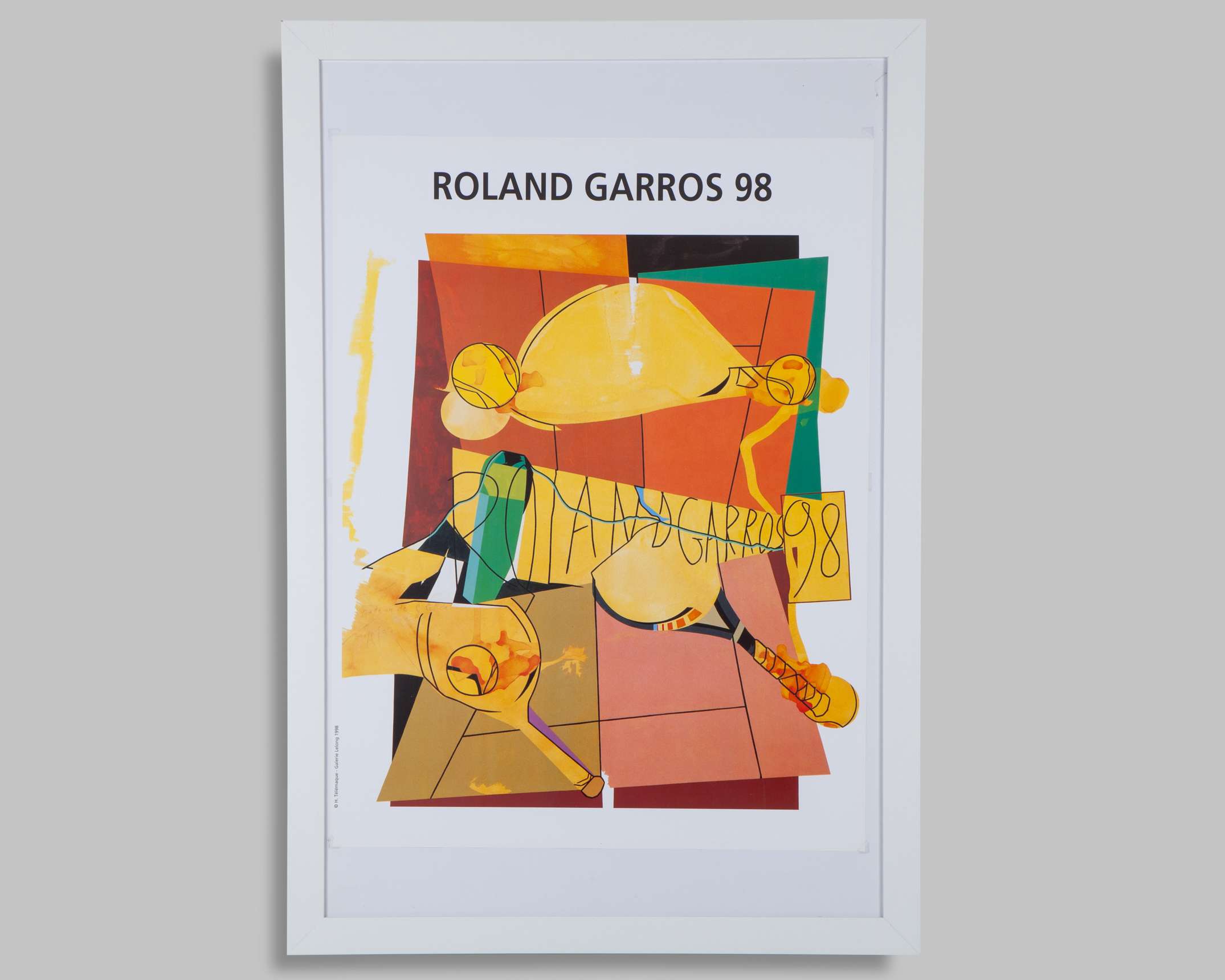 A Collection of original&nbsp;Wimbledon and Roland Garros tennis posters - Image 9 of 11