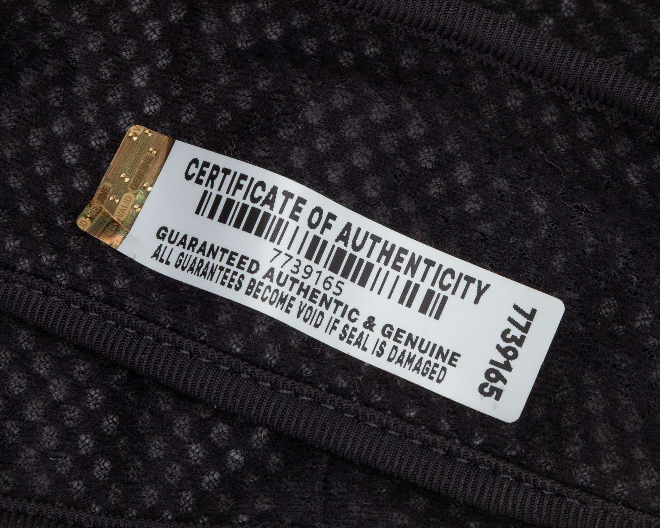 Roger Federer autographed grey and black Nike headband - Image 5 of 6