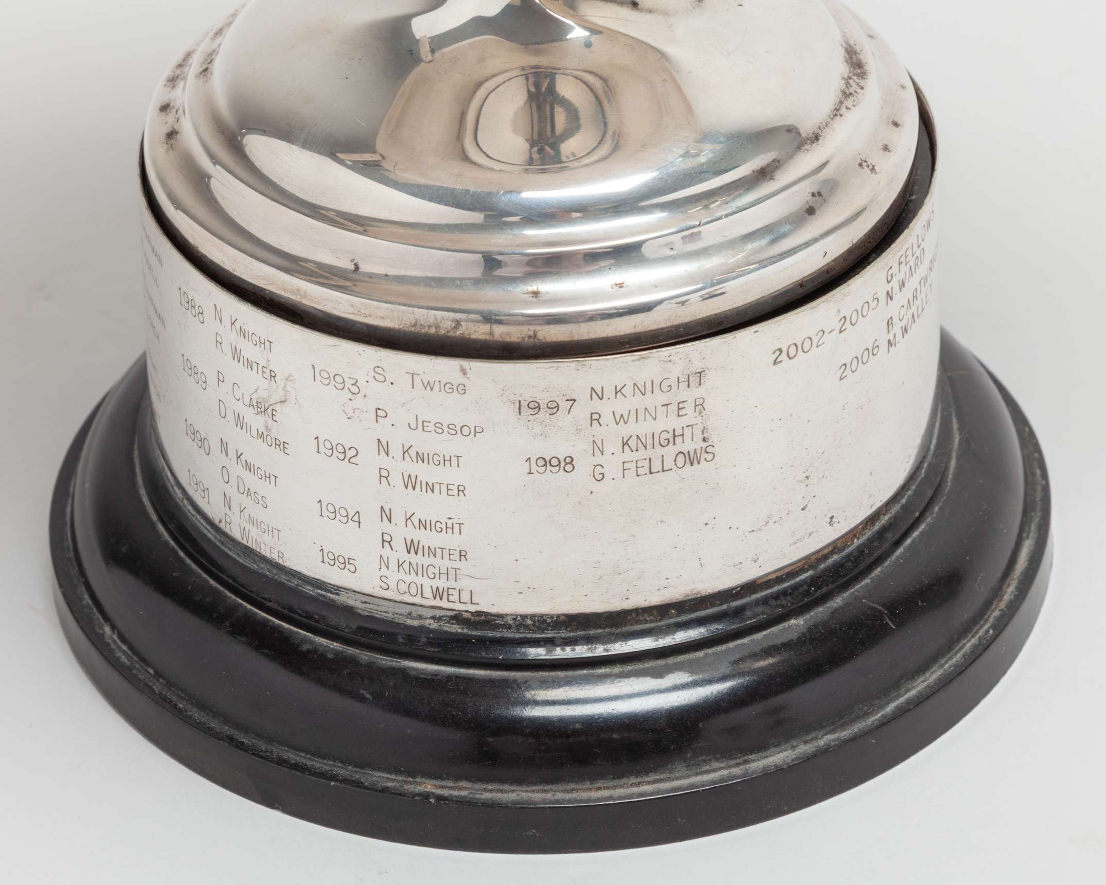 A Bilston Lawn Tennis Club archive of twin presentation boards - Image 10 of 15