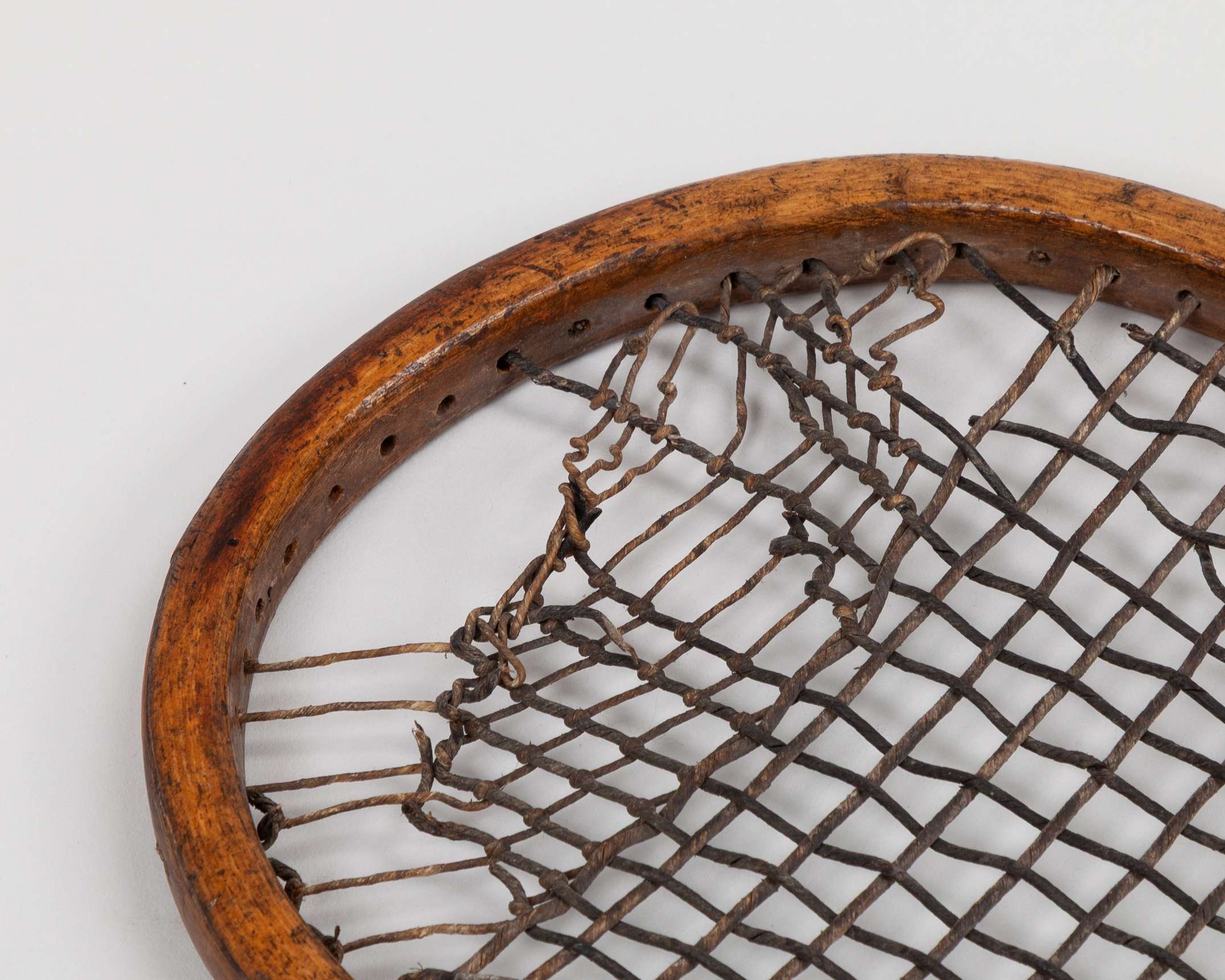 An extremely rare Sphairistike tilt-head racket, manufactured by French & Co - Image 3 of 7