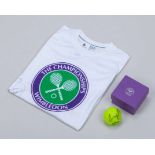 Novak Djokovic and Rafael Nadal autographed Wimbledon t-shirt&nbsp;