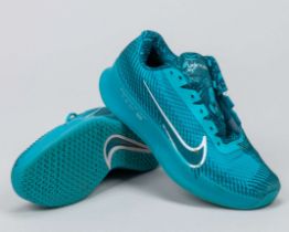 Alexei Popyrin a pair of match worn Nike Vapor 11 tennis shoes, Davis Cup 2023