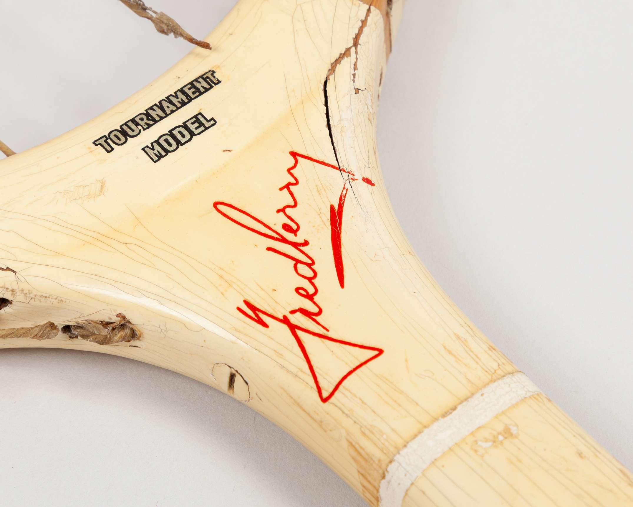 Fred Perry a Slazenger match used tournament racquet - Image 4 of 7