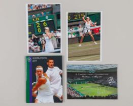 A Wimbledon Centre Court Celebration autographed brochure, 2008