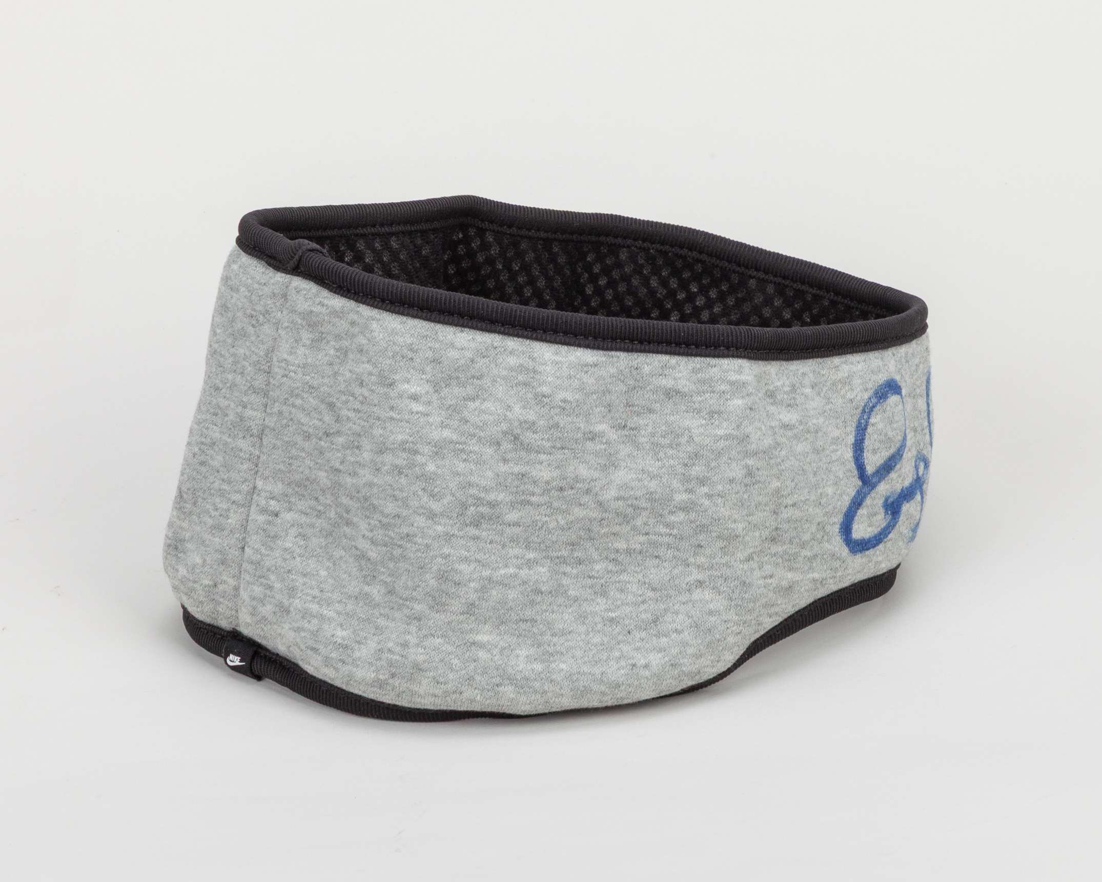 Roger Federer autographed grey and black Nike headband - Image 3 of 6