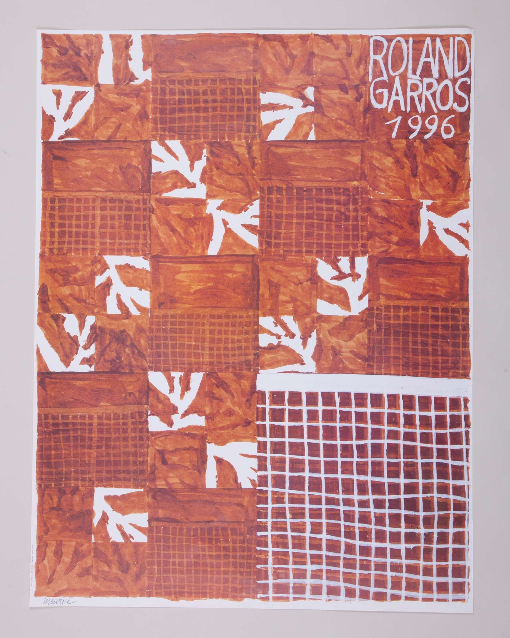 A Collection of original&nbsp;Wimbledon and Roland Garros tennis posters - Image 2 of 11
