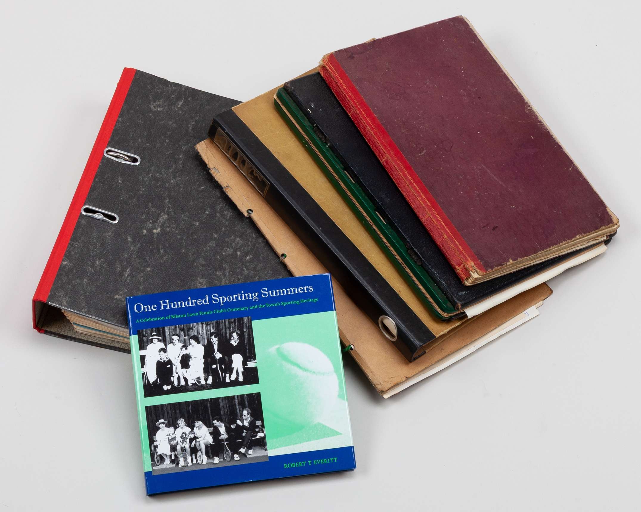 A Bilston Lawn Tennis Club archive of twin presentation boards - Image 11 of 15