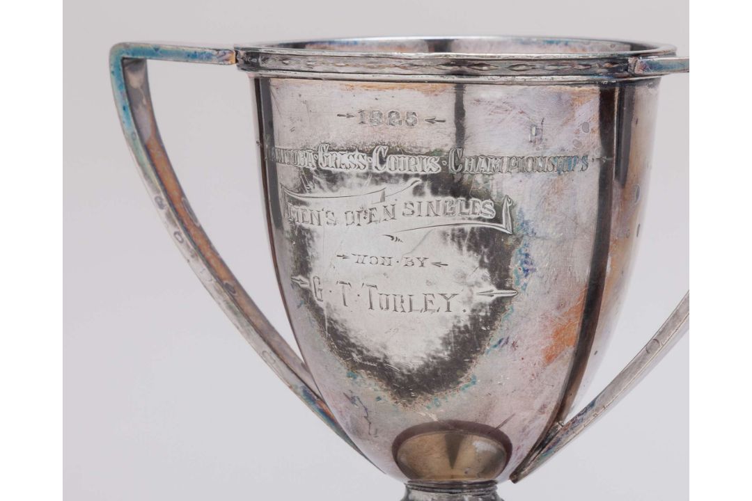 An EPNS W.L.T.C Mens Open Doubles trophy, 1937 - Image 9 of 9