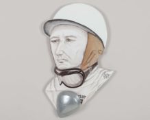 Stirling Moss 1960 R.R.C. Walker Racing Team Limited Edition Canvas Artwork