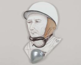 Stirling Moss 1960 R.R.C. Walker Racing Team Limited Edition Canvas Artwork
