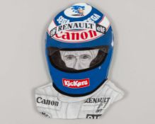 Alain Prost 1993 Canon Williams Renault Limited Edition Canvas Artwork