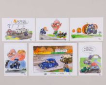 6 x Pierrick Chazeaud 24h Le Mans Prints