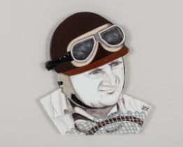 José Froilán González 1951 Scuderia Ferrari Limited Edition Canvas Artwork