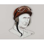 Juan Manuel Fangio 1954 Daimler Benz AG Limited Edition Canvas Artwork