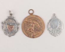 Harry Duggan a bronze Republic of Ireland v. Hungary commemorative medal, 1936