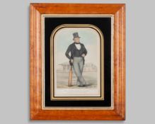Sketches at Lords No.1 lithograph by John Corbet Anderson