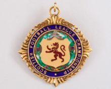 Falkirk 9ct gold and enamel 2nd Division League Champions winners medal, 1979-80&nbsp;
