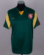 Green and yellow No.13 Lithuania v. Sweden short-sleeved shirt, 1997