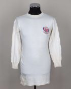 Norman Hunter white No.6 Football League v. Scottish Football League match worn shirt, 1965