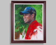 Craig Campbell, Portrait of Tiger Woods, 2005