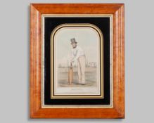 Sketches at Lords No.4 lithograph by John Corbet Anderson