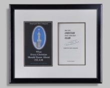 Muhammad Ali autographed What Every Christian Should Know About Islam booklet