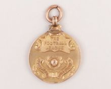 Cliff Bastin 9ct gold Arsenal 1934-35 Division 1 League Championship meda