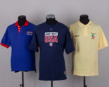 Three tops relating to USA 94 World Cup