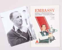 A Don Bradman signed photograph&nbsp;