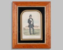 Sketches at Lords No.2 lithograph by John Corbet Anderson