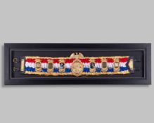 A Muhammad Ali v. Sonny Liston replica ring belt&nbsp;