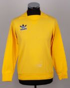 Pat Jennings yellow No.1 Northern Ireland goalkeepers shirt