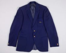 Pat Jennings worn official Arsenal blue single-breasted blazer