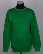 Pat Jennings a green Tottenham Hotspur League Cup Final match worn goalkeepers shirt, 1971