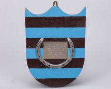 Racing plate worn by L'Escargot when winning the 1975 Grand National